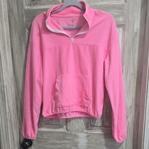 SO Bright Pink Quarter-Zip Sweatshirt